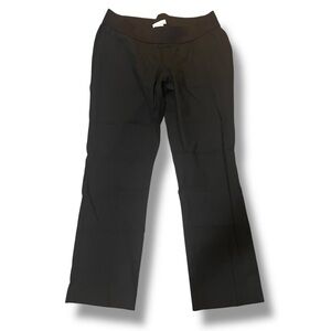 Liz Lange Maternity Classic Black Stretch Dress Pants Size Medium